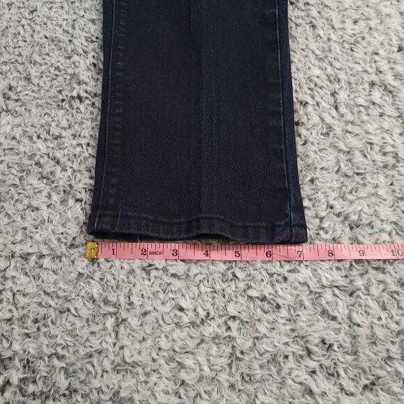 Ranbeeri Jeans Men 36x32 Blue Straight Leg Slim Rocker Dark Wash Stretch Denim - Picture 10 of 11